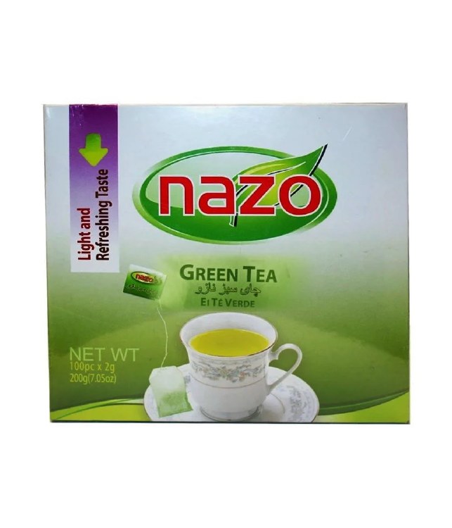 Nazo green tea aight and refreshing taste