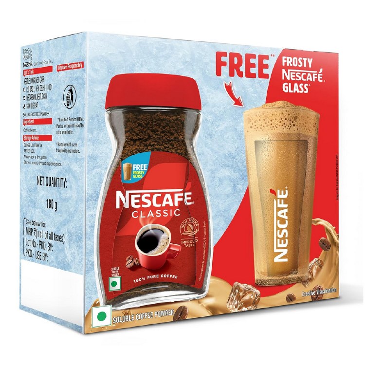 Nescafe Classic Coffee Po 180g