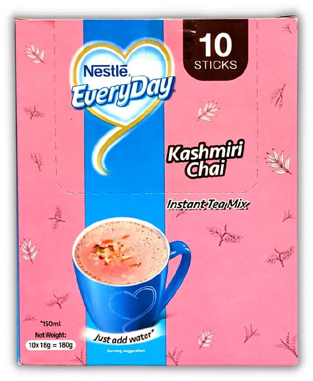 Nestle EveryDay Kashmiri Chai Instant Tea Mix 10 Sticks 180 G