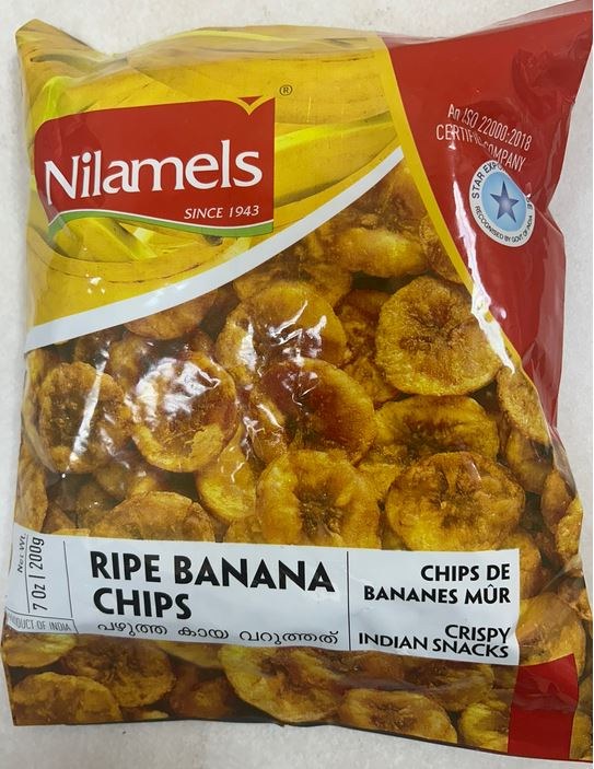 Nilamels Ripe Banana Chips