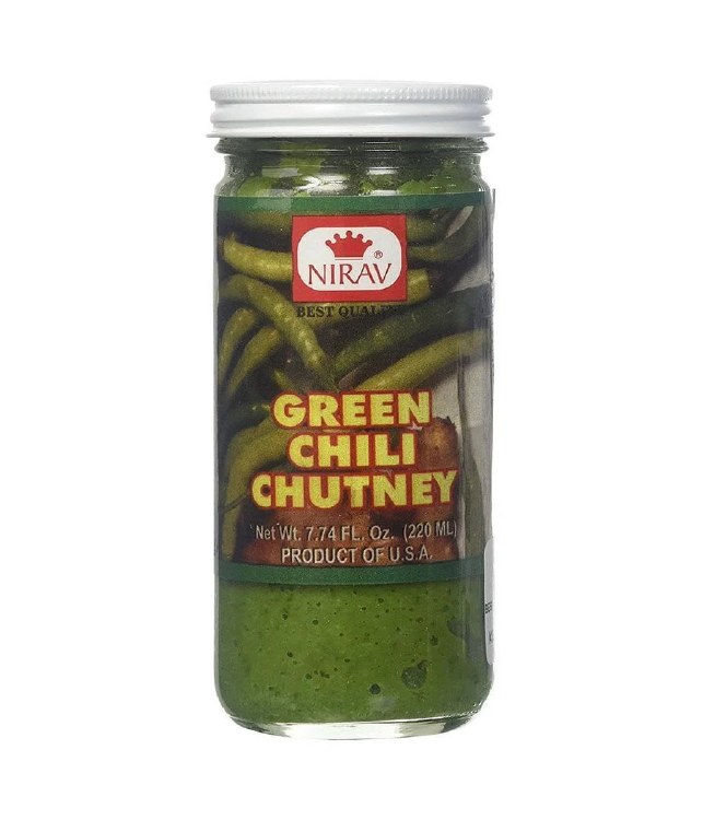 Nirav Green Chilli Chutney 220ml