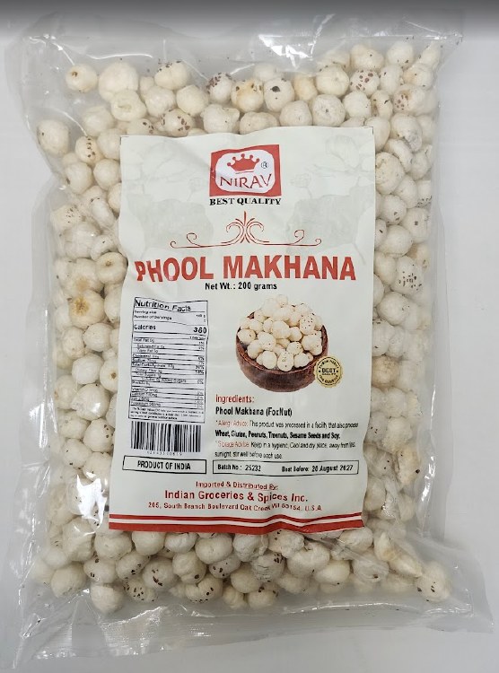 Nirav Phool Makhana 200 Gr.