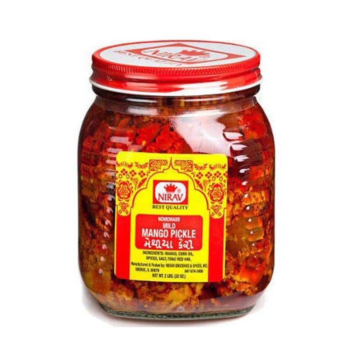 Nirav Mild Mango Pickle 2 Lbs
