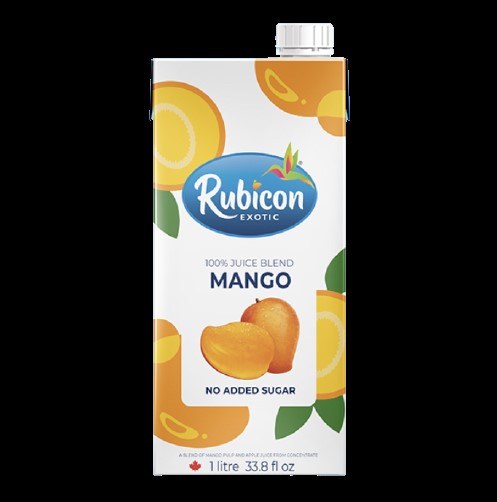 Rubicon Mango Juice No Added Sugar Juice 1 Ltr