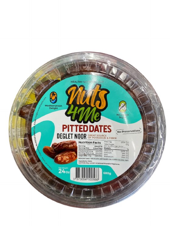 Nuts 4me Pitted Dates 24 oz