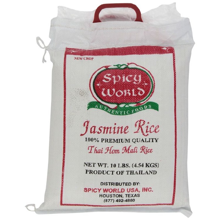 Spicy World Jasmine Rice 10 Lb
