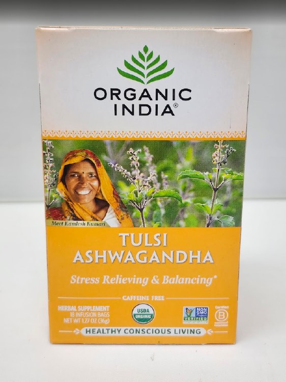 Org.Ind.Tulsi Ashwagandha 18bg