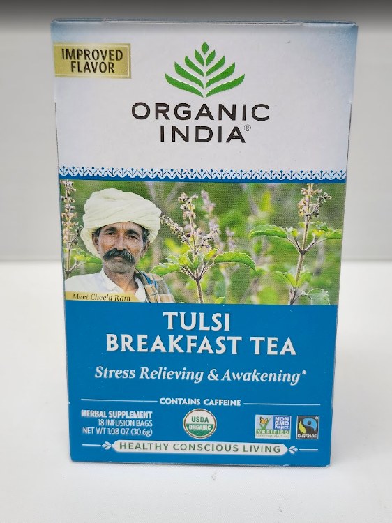 Org.Ind.Tulsi Brekfas.Tea18bg.