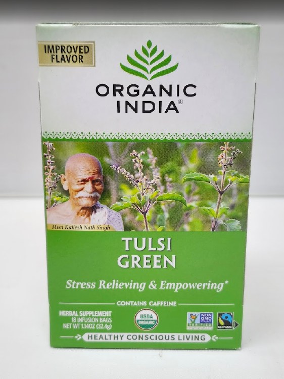 Org.Ind.Tulsi Green 180 Bags