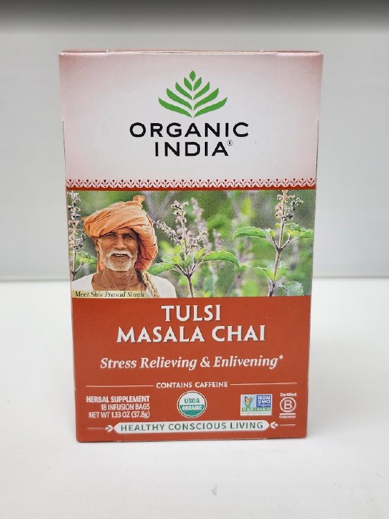 Org.Ind.Tulsi Masala 18 Bags