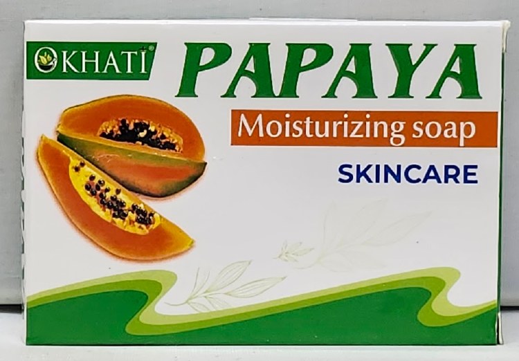 Khati  Papaya Soap 125g