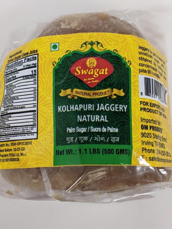 Swagat Natural Kolhapuri Jaggery 500 G