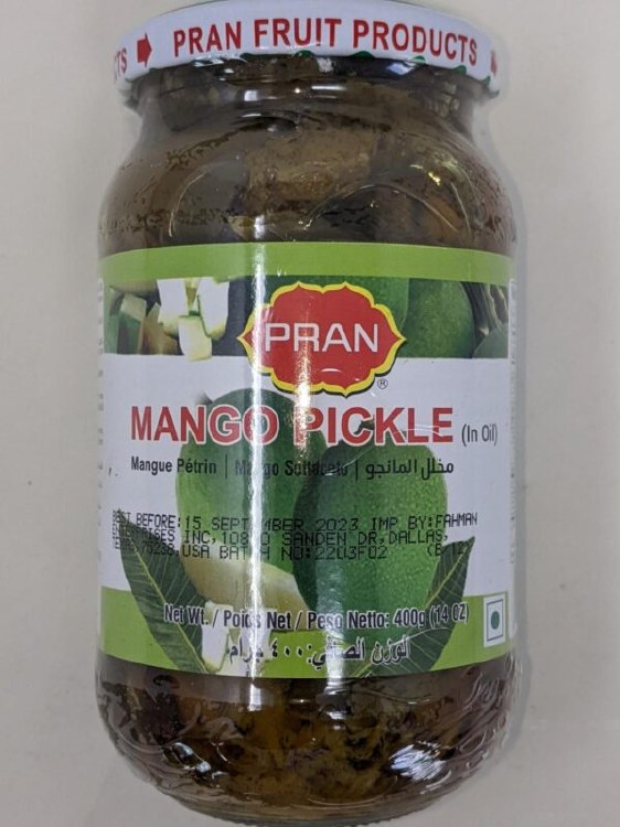 Pran Mango Pickle 400 G