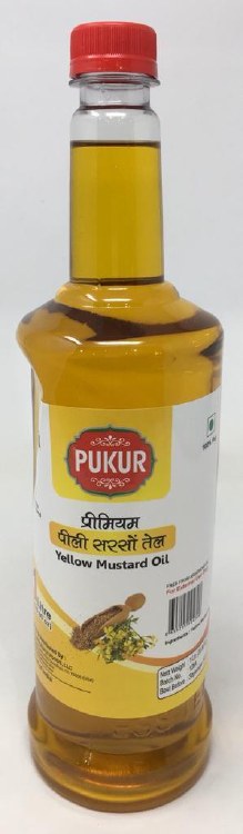 Pukur Yellow Mustard Oil 1 Ltr