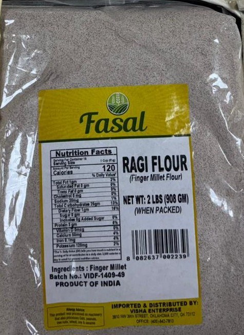 Fasal Ragi Flour 2 Lbs