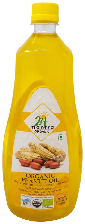 24 Mantra Organic Peanut Oil 1000 ML