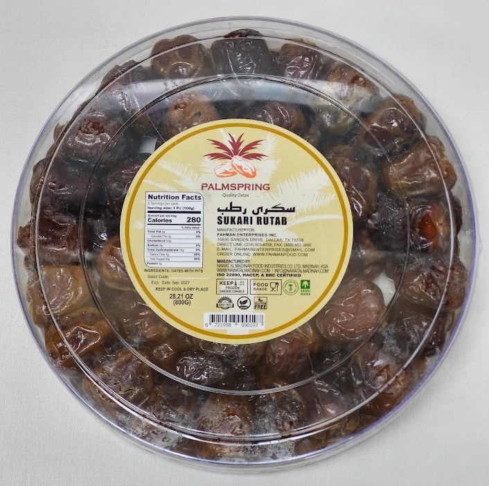 Palmspring Sukrirutab 800 Gr.