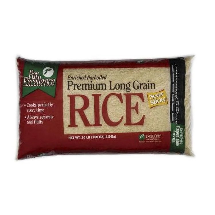 Par Excellence Enriched Paraboiled Premium Long Grain Rice 10 LBS