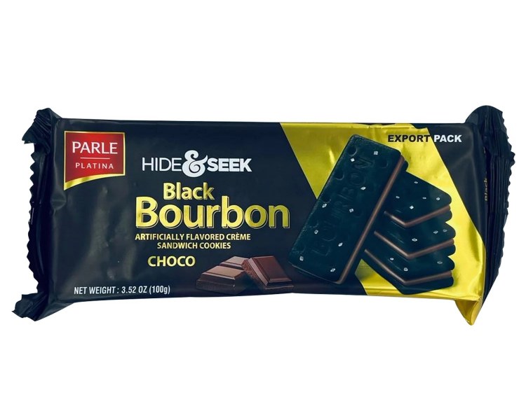 Parle Hide & Seek Black Bourbon Choco 100G