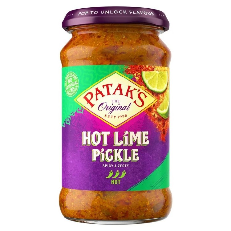 Pataks Hot Lime Pickle 283 G