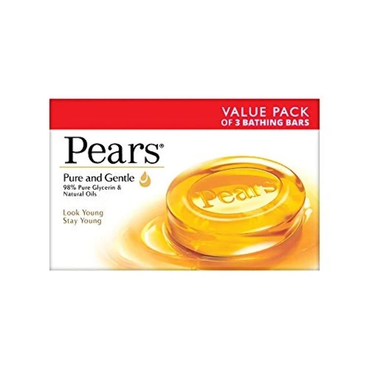 Pears Pure & Gentle (Pack of 3)