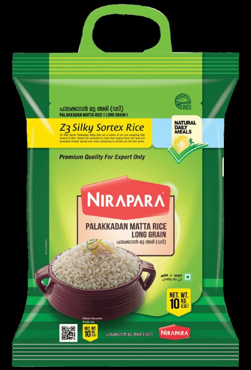 Nirapara Palakadan Matta Rice 10 Kg