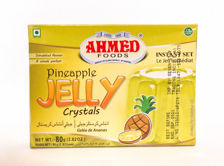 Ahmed Pineapple Jelly Crystals 70 G