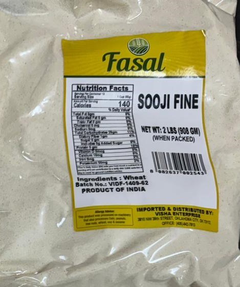 Fasal Sooji Fine 2 LBS
