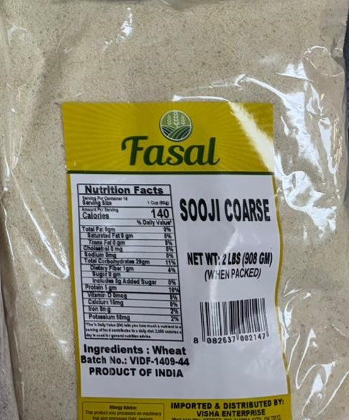 Fasal Sooji Coarse 2 Lbs
