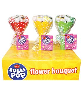 Pran Lollipop Flower Bouquet 10 G X 12 Pcs