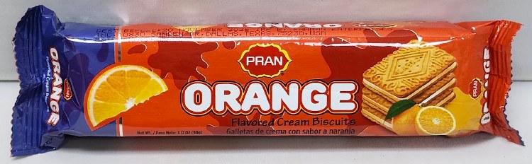 Pran Orange Biscuits 3.17oz