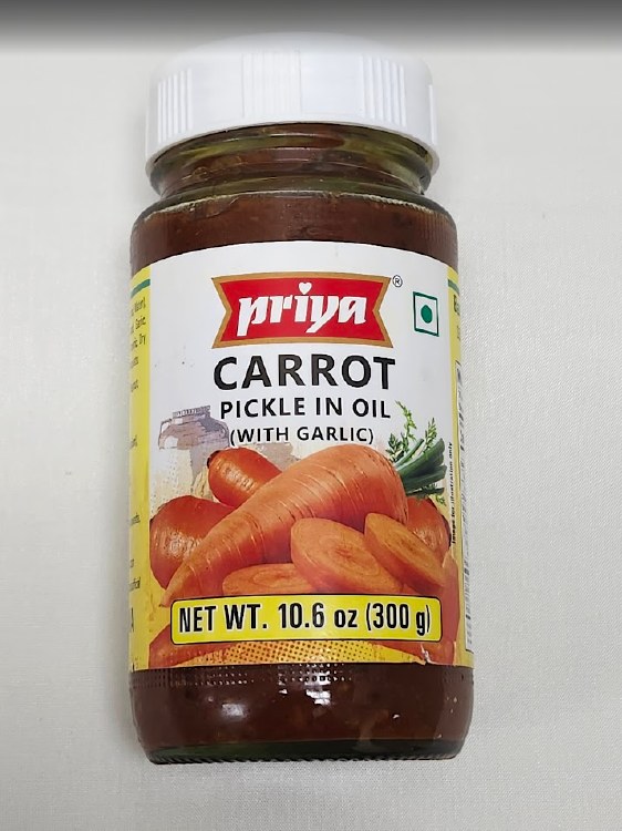 Priya Carrot W Garlic Pic 300g