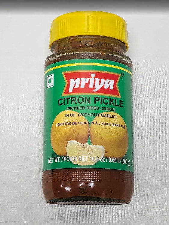 Priya Citron Pic W O G 300g