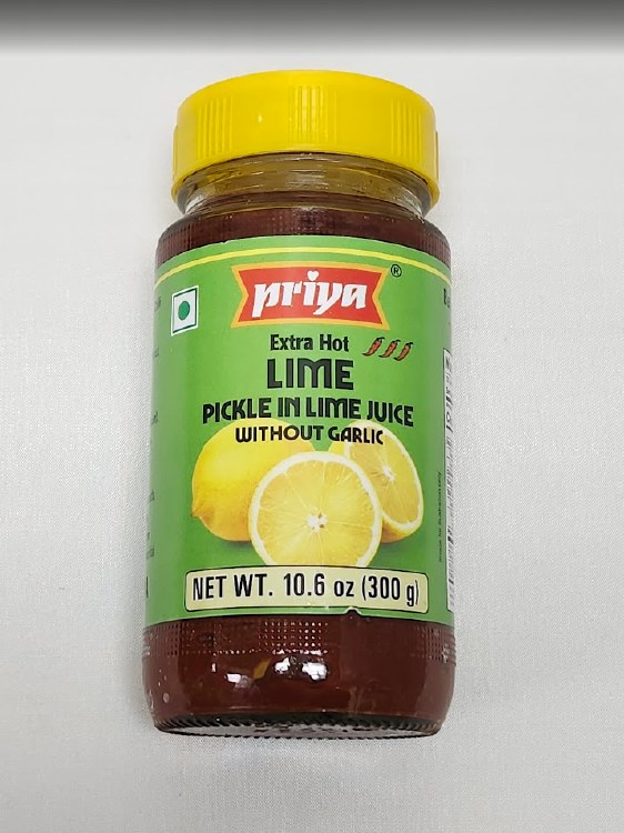 Priya Ex Hot Lime Pic Wog 300g