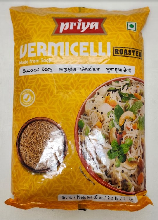 Priya Vermicelli Rosted 2.2 Lb