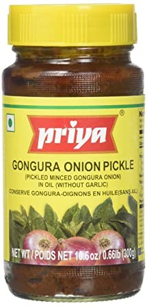 Priya Gongura Onion With Out Garlic Pickle 300 G