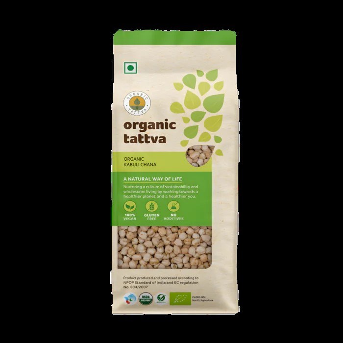 Organic Tattva Kabuli Chana 4 Lbs