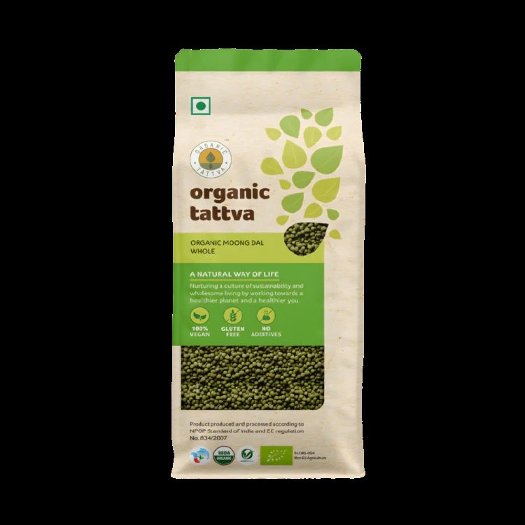 Organic Tattva Mung Beans 4 Lbs