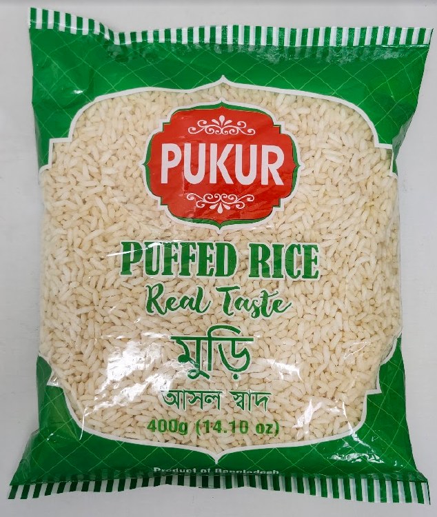 Pukur Puffed Rice 400g