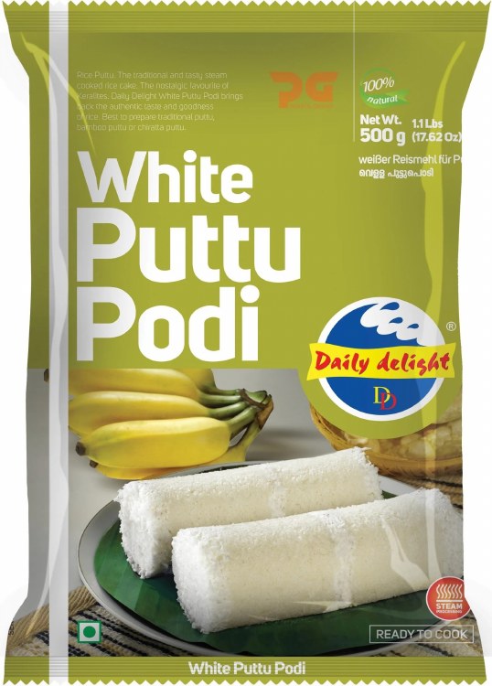 Daily Delight White Puttu Podi 1Kg