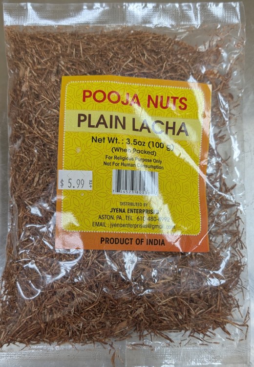 Pooja Nuts Plain Lacha 100g