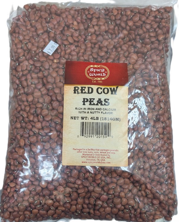 Spicy World Red Cow Peas 4 Lb