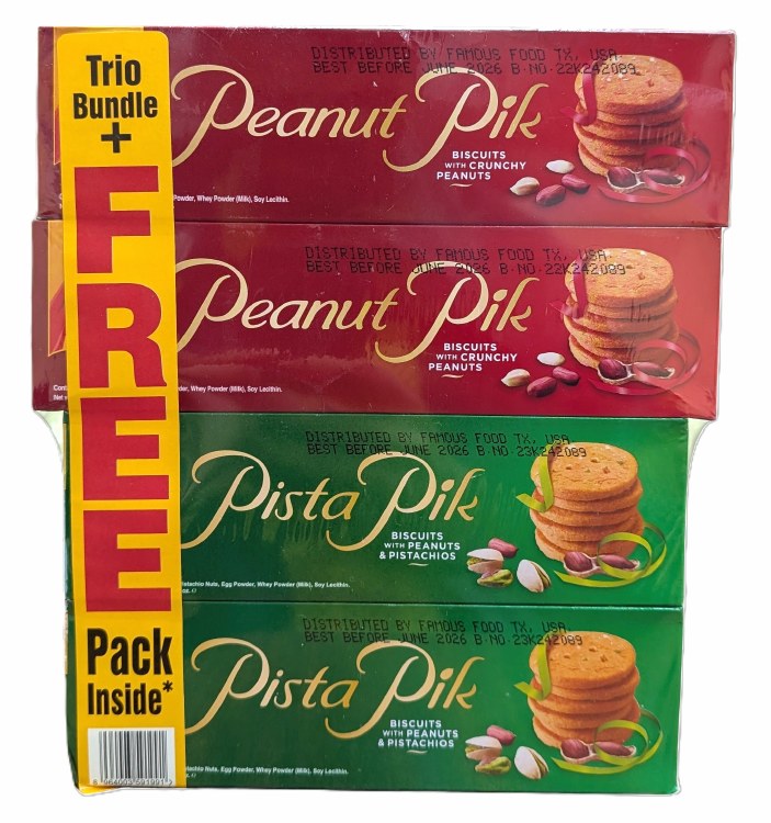 EBM Peanut & Pista Pik 4 Pk