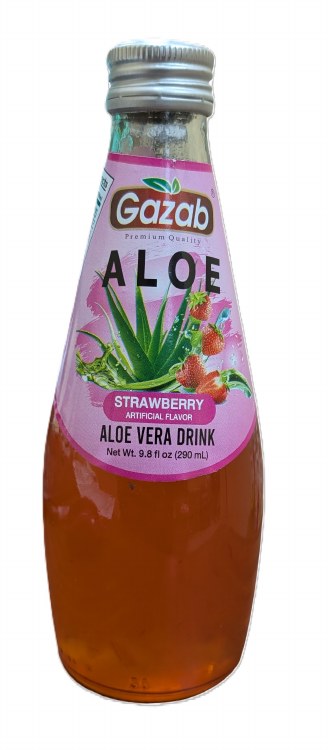 Gazab Aloe Vera Strawberry Drink 290ml