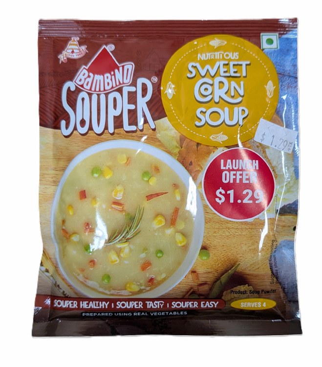 Bambino Sweet Corn Soup 45g
