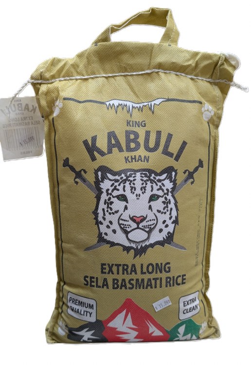 Kabuli Extra Long Sela Basmati Rice 10 Lb