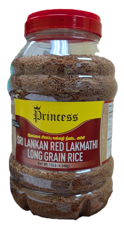 Princess Red Basmati Rice 10 LB