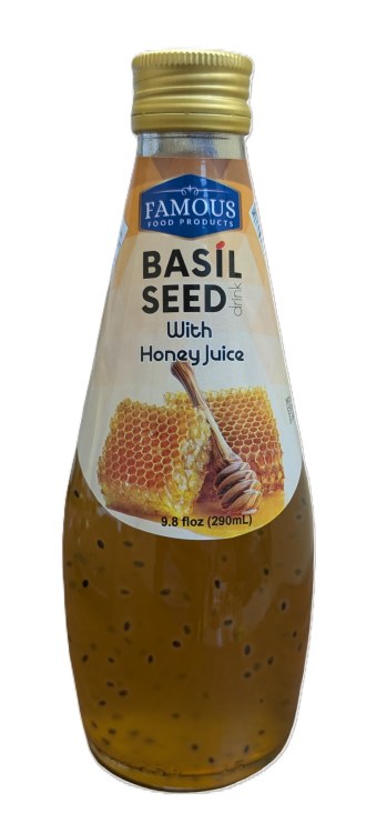 Famous Basil Seed Drink with Honey Juice 290ml
