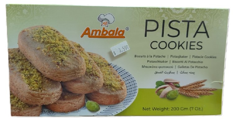 Ambala Pista Cookies 7 oz