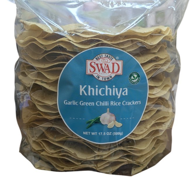 Swad Kichiya Green Garlic Rice Crackers 500g